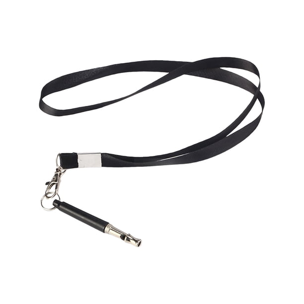 Silbato para perros para evitar los ladridos. Herramienta de adiestramiento ajustable. Control silencioso para perros. 1 cordón con paquete de 1 unidad de silbato para mascotas
