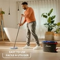 thumbnail image 4 of Vileda EasyWring RinseClean Spin Mop Head Replacement, Washable & Reusable, 4 of 4