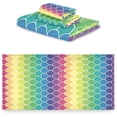 thumbnail image 2 of SKYSONIC 3 Pack Towel Beautiful Mermaid Sparkle Rainbow Fish Scales Cotton Bath Towel Set (1 Bath Towel, 1 Hand Towel, 1 Washcloth) for Bathroom, Super Soft and Quick Dry Towels, 2 of 7