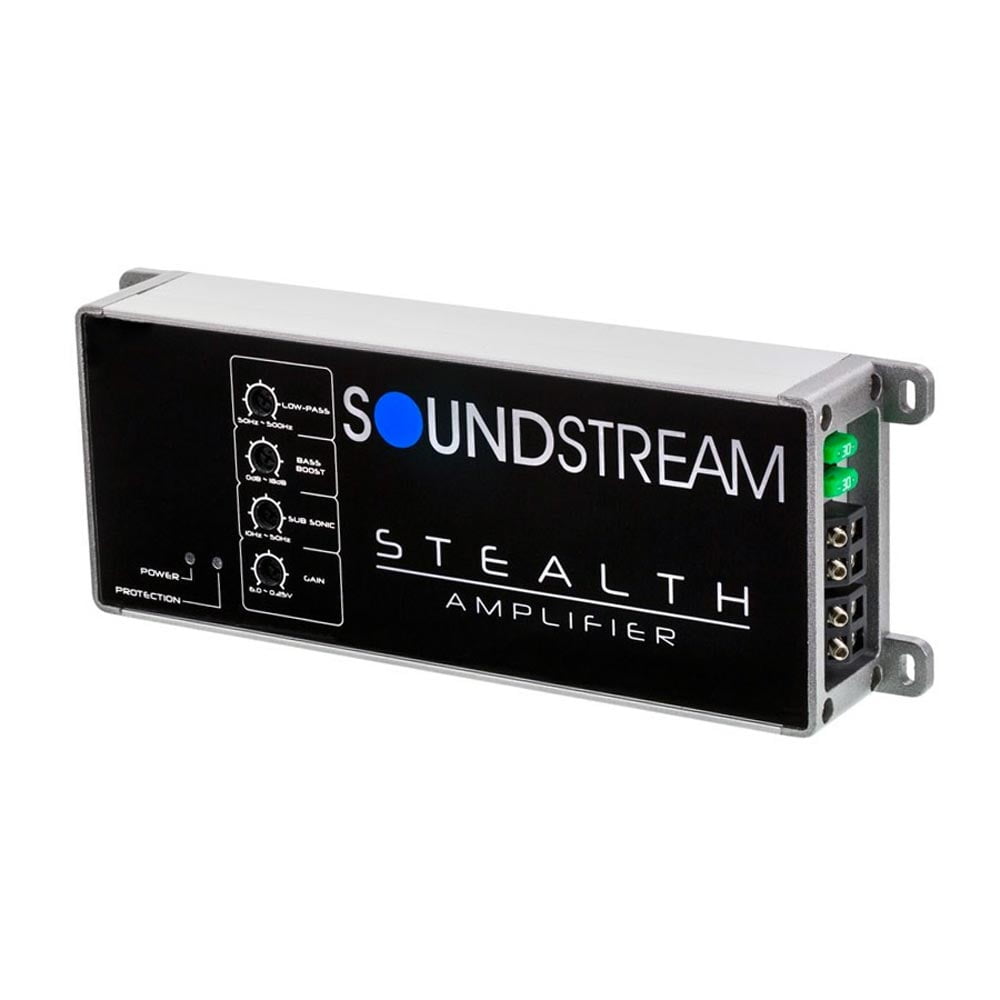SOUNDSTREAM ST1.1000D 500W RMS STEALTH SERIES CLASS-D MICRO MONOBLOCK AMPLIFIER