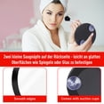 thumbnail image 3 of QualitChoice Convenient And Practical Stick On Shower Mirror For Men Magnifying Mirror With Suction Cup Versatile White+Tweezers, 3 of 6