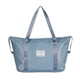 thumbnail image 2 of Bolsa de viaje grande, bolsa expandible para gimnasio, equipaje de mano para mujer con funda para carrito, bolsillo impermeable, bolsas de lona de viaje, contenedores de almacenamiento de viaje, 2 of 9