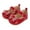 Red, variant on Otqutp Baby Girls Boys Bow Sequins Mary Jane Sandals Toddler New Born Closed Toe Strap Leather Un𝐢form Shoes Non Slip Elegant