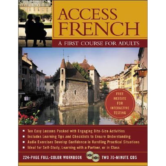 Pre-Owned Access French : A First Course for Adults (Paperback) 0071428216 9780071428217