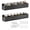 Black, variant on Adhesive Spice Rack Organizer For Wall With Nano Double Sided Tape  Shorganization Kitchen Cabinet Door/pantry Door Mount Seasoning (black-2 Pack)