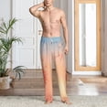 thumbnail image 6 of Lsque The Sunset of Dandelion Print Men's Pajama Pants, Lounge Pant - Comfortable Home Wear,Elastic Waistband, Stylish Design-XX-Large, 6 of 9