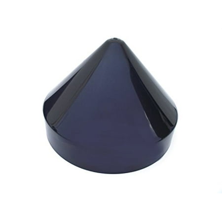 Plastic Piling Cone Marine Dock Boat Pylon Edge Post Head Black Cover (Black,