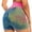 Tie-dyed Colorful, variant on YouLoveIt Women High Waist Workout Yoga Shorts Women Bottom Shorts Push up Butt Lift Mini Hot Pants Quick Dry Activewear Running Workout Shorts Pants