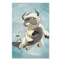 Avatar the Last Airbender Appa & Momo Wall Art Picture Paper Poster Décor Home Decoration
