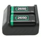 thumbnail image 3 of Paquetes de baterías recargables para XboxSeries X/S 2650mAh Indicador LED de carga rápida Batería del controlador, 3 of 15