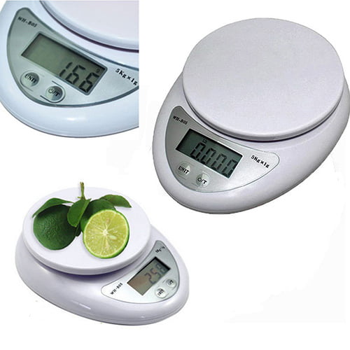 5kg 5000g/1g Digital Kitchen Food Diet Postal Scale Electronic Weight Balance MW 