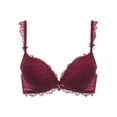 thumbnail image 5 of Women Lace Lingerie Bra and Panty Set Two Piece Underwire Push Up Bra and Panty Sets, 5 of 7