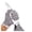 GRAY, variant on Level 5 Cut Proof Stab Resistant Wire Metal Glove Kitchen Butcher Cuts Gloves for Oyster Shucking Fish Gardening Safety Gloves