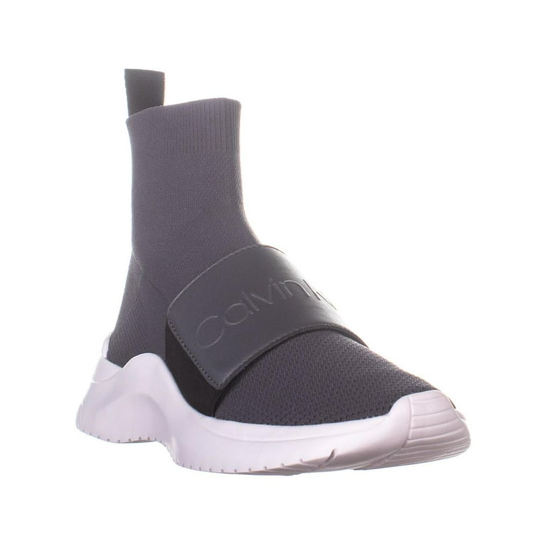 Calvin klein women's uni stretch knit sneakers sale