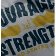 thumbnail image 5 of United States Navy Courage Strength Toddler Boy Girl T Shirt Infant Toddler Brisco Brands 12M, 5 of 6