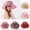 Khaki, variant on Kentucky Derby Hats for Women 2026 Flower Mesh Feathers for Women Tea Party Flat Top Hat Adjustable Wide Brim Derby Fascinator Hat Tea Party Wedding