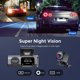 thumbnail image 4 of 4K + 1080P Coche DVR G-Sensor UHD Cámara tablero doble lente nocturna (sin GPS), 4 of 9