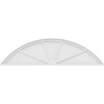 thumbnail image 3 of Ekena Millwork 70"W x 18-1/2"H x 2"P Segment Arch 4 Spoke Architectural Grade PVC Pediment, 3 of 7