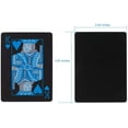 thumbnail image 4 of Shipease Black Poker Playing Cards Pack Of 1 | For Adult - Waterproof Playing Cards Pvc Poker Table Cards Classic Magic Tricks Tool | Playing Cards Are Highly Durable & Long-Lasting | Use For Party, 4 of 5