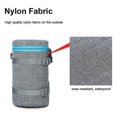 thumbnail image 3 of Camera Lens Pouch Case Lens Case Waterproof Shock Absorbing Camera Lens Protective Bag For Canon, Nikon, Tamron, Sony Lenses, 3 of 5