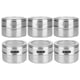 thumbnail image 1 of Frascos 6 Unids/set Caja De Condimentos De Acero Inoxidable Tarros De Tanque De Especias Contenedores De Almacenamiento De Condimentos De Pimienta, 1 of 7