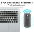 thumbnail image 3 of Souris 2.4G Double Mode Sans Fil pour 98 / Me / 2000 / XP / Vista / 7 / Win8, 3 of 7
