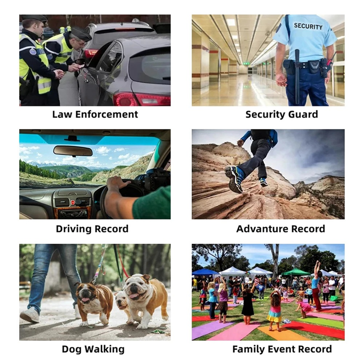 2K/4K/1080P Mini Digital Camera Sports DV DVR Body Cam Video Recorder Site Enforcement Recorder Infrared Night Vision