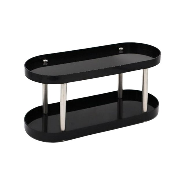 GROWTH TANK Bathroom Storage Rack Makeup Organizer Cosmetic Coutertop Shower Shelf for Black