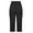 Black, variant on Women's Fashion Solid Color Comfortable Casual Pocket Cotton And Linen Capris White S