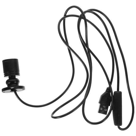 FENGGUIQU Standing LED Spotlight Black Aluminum 1 Set for Home Decor Indoor Outdoor Lighting