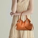 thumbnail image 3 of Bolso bandolera con cierre de cremallera para mujer, ideal para ir al trabajo, ir a la boda, ir a la playa, ir a la playa Marrón, 3 of 4
