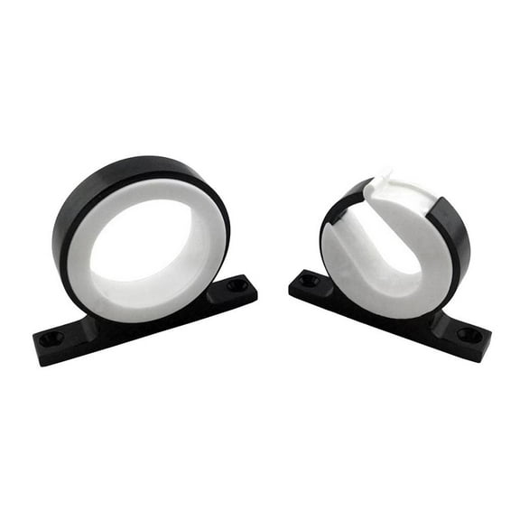 2x Black Sailing Fishing Rods Rests Holder Rack Pole Aluminum Stand Storage Tool