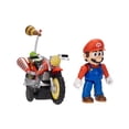 thumbnail image 4 of Open Box The Super Mario Galaxy Movie – 2.5 inch Action Figure with Pull Back Motorcycle – Mario, 4 of 11
