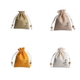 thumbnail image 4 of Toystoory Bolsita fragante, bolsa de papelería de loto, bolsas con cordón, bolsa fragante, joyería, caramelo, automóvil, Ampty, accesorio de aire Almacenamiento y organización del hogar Beige Toystoory HA075353-01, 4 of 6