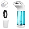 thumbnail image 1 of Plancha de vapor, calentamiento rápido con cepillo de vapor para tanque de agua de 100 ml, mini plancha práctica para el hogar, vacaciones en el hogar y viajes de negocios Xemadio 2035395-3, 1 of 9