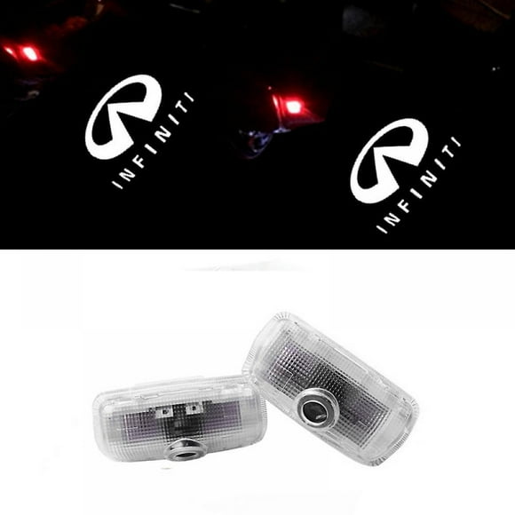 2pcs Led Lights Logo Lamp Fit For Infiniti Welcome Light Fx GM Ex Qx Q60 Q70 Door Light Laser Projection Lamp