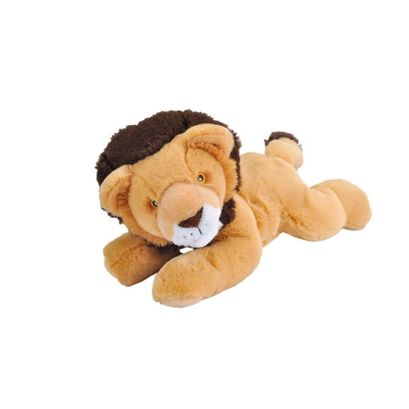 Wild Republic Ecokins Lion, Stuffed Animal, 12 inches, Gift for Kids, Plush Toy, Made from Spun Recycled Water Bottles, Eco Friendly, Child’s Room Décor