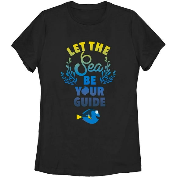 Womens Finding Dory Let The Sea be Your Guide T-Shirt