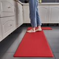 thumbnail image 1 of PVC Washable Kitchen Mat Gray Vinyl Non-slip Carpet Waterproof Oilproof Long Rug For Floor Balcony Laundry Room Entrance Doormat Home Decor, 1 of 6