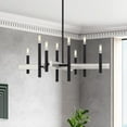 thumbnail image 4 of Livex Lighting - Denmark - 8 Light Chandelier in Mid Century Modern Style - 28, 4 of 14