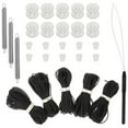 thumbnail image 4 of OUNONA 1 Set Rv Awning Fabric Replacement Day And Night Foldable Sunshade Repair Kit Suitable For Rv Window Sunshade Adjustment Black, 4 of 7