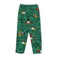 thumbnail image 5 of Junzan Cartoon Air Transportation Women'S Pajama Pants Drawstring Comfy Sleep Bottoms With Pockets, 5 of 9