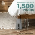 thumbnail image 7 of Home Intuition Bed Risers Heavy Duty Adjustable Furniture Riser 3, 5 or 8-Inch, 4 Pack (Grey W/ USB), 7 of 7