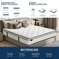 thumbnail image 4 of SUGIFT 12" Comfort Innerspring Mattress, Queen, 4 of 8
