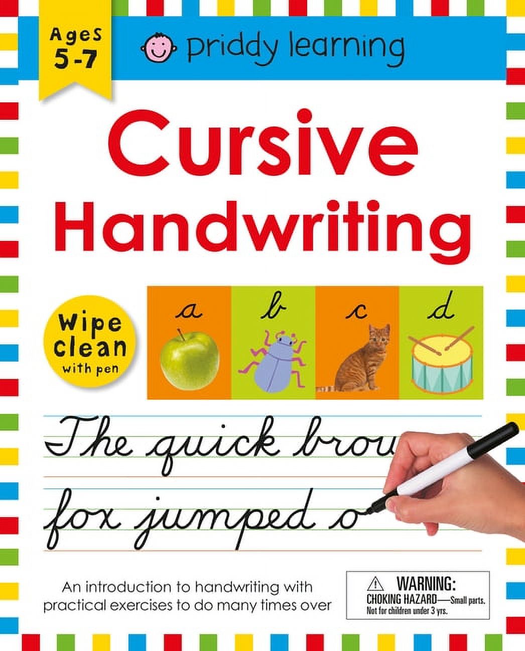 Wipe Clean Learning Books Wipe Clean Workbook: Cursive Handwriting: Ages 5-7; Wipe-Clean with Pen, (Spiral-Bound)