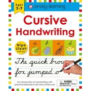 Wipe Clean Learning Books: Wipe Clean Workbook: Cursive Handwriting : Ages 5-7; wipe-clean with pen (Other)