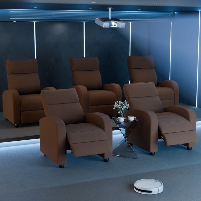 Vineego Recliner Chair - Adjustable Backrest, Ergonomic Support & Compact Design for Living Room