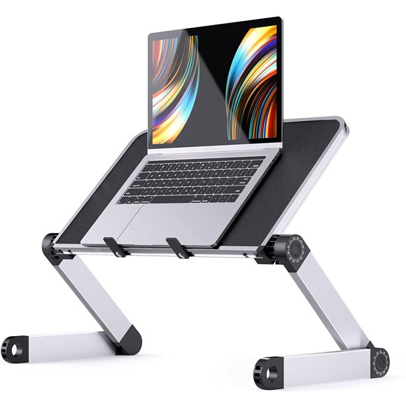 Adjustable Laptop Stand Table for Office,Portable Foldable Lift Bracket Aluminum Ergonomics Design,Office or Home Desk Suitable for Ipad,15.7in,Amazon Platform Banned