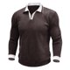 thumbnail image 2 of Ceisia Men's Casual Striped Half Button Round Neck Pullover with Pocket Daily Fashion Top Gift, 2 of 7