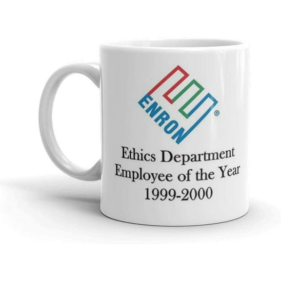 Novelty Ceramic Coffee Mug 11 Oz Enron Ethics Department Gifts Anniversary Birthday Christmas Mugs Tea Cups Home Decor